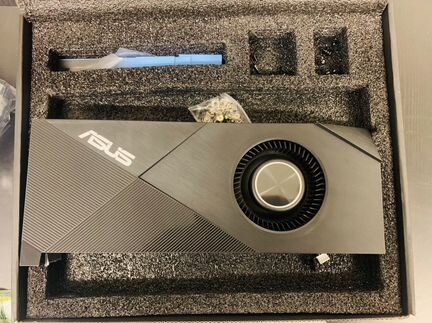 Видеокарта Аsus RTX 2080ti turbo с водоблоком Barr