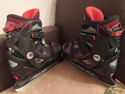 Коньки раздвижные Fila X-One Ice 35-38 р