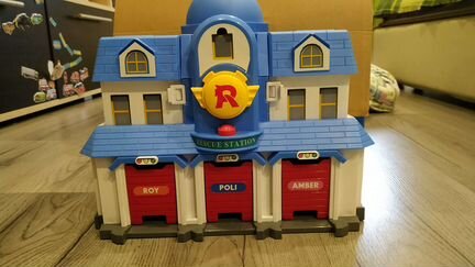 Игровой набор штаб-квартира Robokar Poli