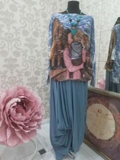 Кофта летучая мышь 50-52