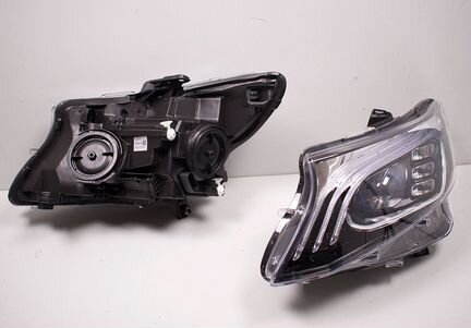 Фары mercedes v class дизайн maybach
