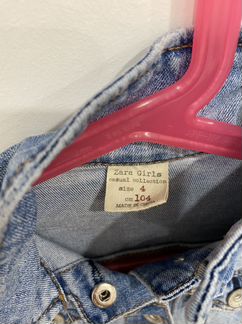 Джинсовка zara