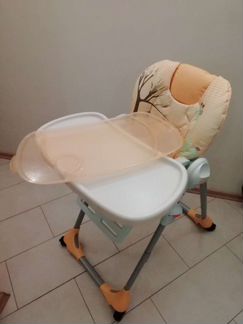 Стульчик для кормления chicco polly