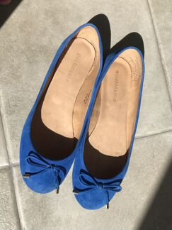 Балетки Синие Paolo conte новые 38