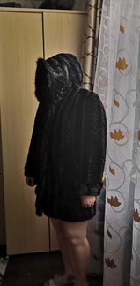 Шуба из каракуля(искусственная)