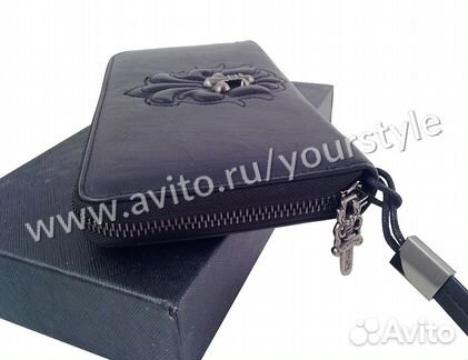Мужской кошелек, клатч Chrome Hearts арт.302