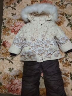 Комбинезон зимний на девочку