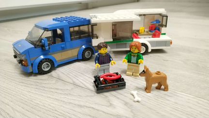 Лего Lego City 60117 Фургон и дом на колесах