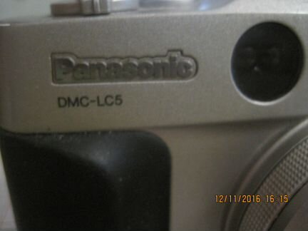 Б-у фотоаппарат -Panasonic метал dmc -lcs Япония