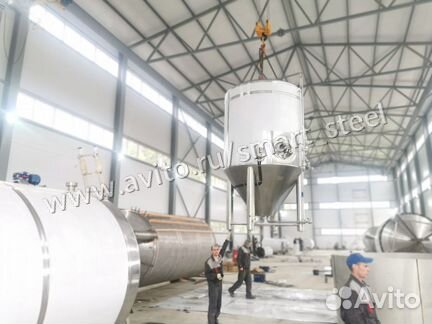 Танк для пива цилиндро конический цкт 1500 литров