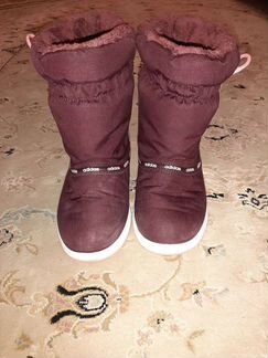 Сапоги зимние для девочки Adidas. 36,5