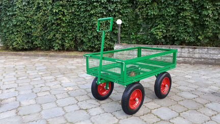 Тележка с откидными бортами sadovodcart