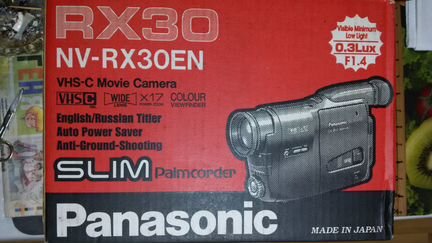 Видеокамера Panasonic RX30