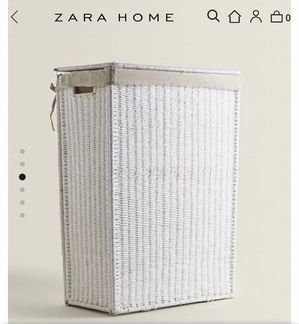Корзина для белья zara home