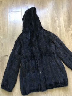 Куртка вязаная норковая