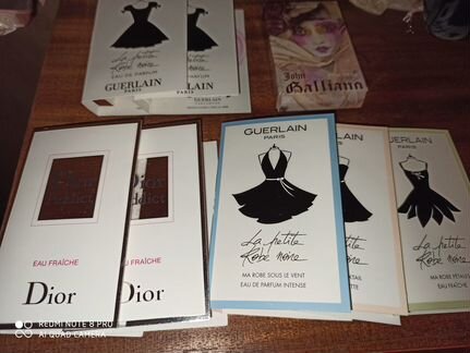 Пробники, guerlain, dior, 2 мл