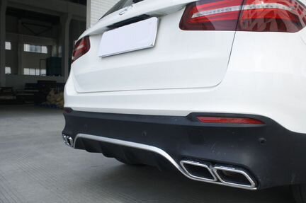 Насадки 6.3 AMG Mercedes GLC хром