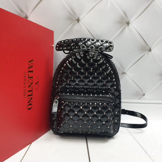 Новый женский рюкзак Valentino черный