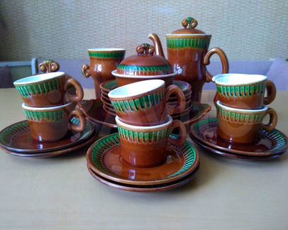 Кофейный сервиз зик СССР 24 предмета