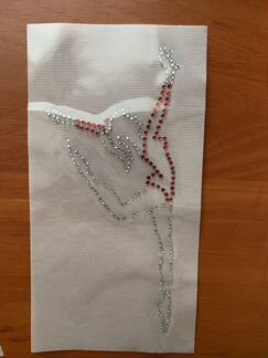 Наклейки стразы 50 шт гимнастика