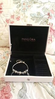 Украшение шарм Pandora золото