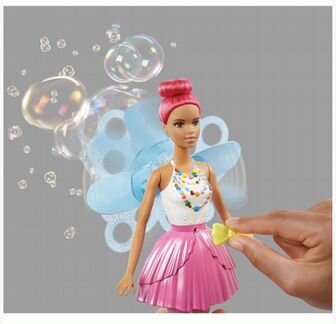 Кукла barbie пускающая пузыри