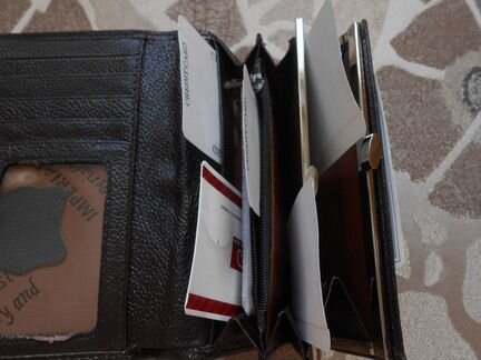 Кошелек женский кожаный (новый)