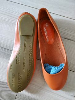 Балетки новые нат.кожа