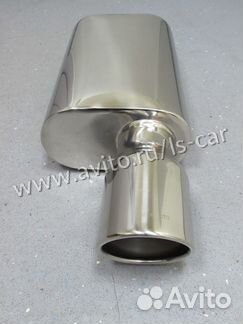 Глушитель прямоточный спортивный A0638