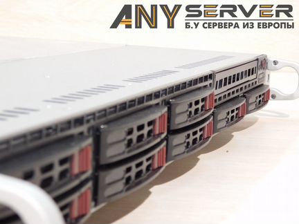 Сервер Supermicro 1027R 2xE5-2620 16Gb 8x2.5