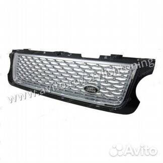 Решетка радиатора Range Rover черный кант