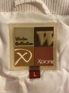 Пуховик женский белый