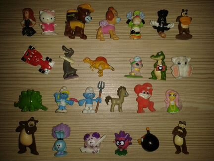 Игрушки из киндара сюрприза и не только