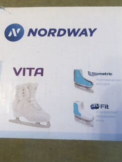 Коньки новые Nordway 35 размер