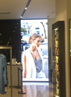 Медиаэкран - led вывеска для магазина 2.4х1 метр