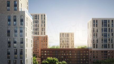 3-к квартира, 72.4 м², 9/25 эт.