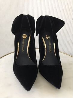 Туфли бархатные River Island