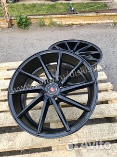 Vossen CVT черный мат R18 4-100 для Kia Rio