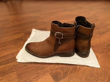 Ботинки кожаные