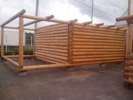 Сруб дома 6х6+3 с Доставкой