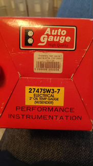 Датчик температуры масла Autogauge