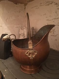 Старинная медная посуда Европа