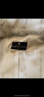 Шуба песец Lanvin