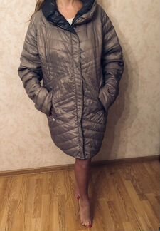 Пуховик женский новый италия FiorellaRubino. 56