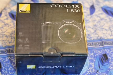 Фотоаппарат Nikon CoolPix L830 идеальное состояние