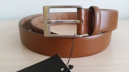 Мужской кожаный ремень Zara (новый)