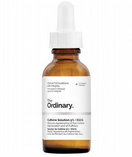 The ordinary Caffeine Solution 5 + egcg