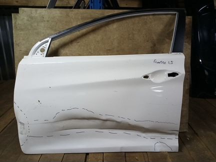 Дверь передняя левая Hyundai Elantra 5