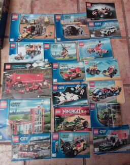 Набор из 14 конструкторов Лего Lego (оригиналы)