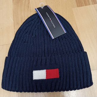 Шапка / Tommy Hilfiger / новая (тёмно-синяя)